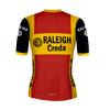 Retro Women Cycling jersey TI-RALEIGH Red - REDTED