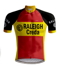 Retro Cycling jersey TI-RALEIGH Red - REDTED
