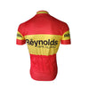 Retro Cycling Jersey Reynolds - Red/Yellow