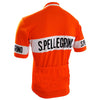 Retro Cycling Jersey Pellegrino - Orange