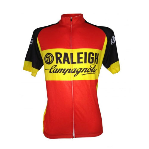 Retro Cycling Jersey TI-Raleigh - Red